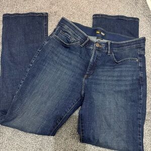 Lee Women's Dark Blue Straight Leg Jeans SZ 14 NWOT
